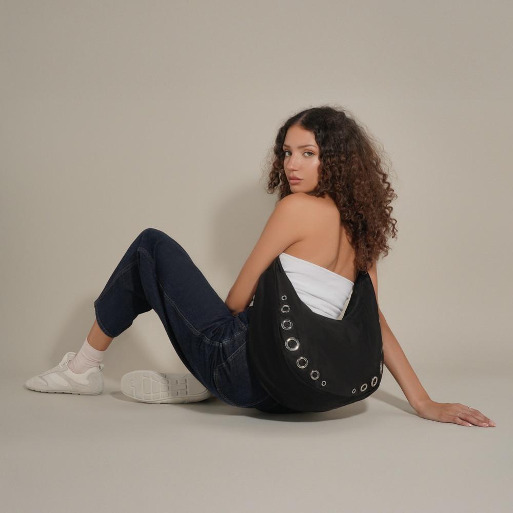 Lesportsac Onyx Grommet Shoulder Bag [1032.Lb23]