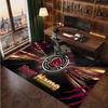 Brisbane Broncos Personalisierter Kristall-Samt-Teppich, Benutzerdefinierter Name Text Weicher Anti-Rutsch-Teppich für Wohnzimmer Schlafzimmer