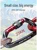 Carabiner Rappelling D-shaped Climbing Lock Outdoor Safety Hook Load-bearing Quickdraw Insurance Buckle