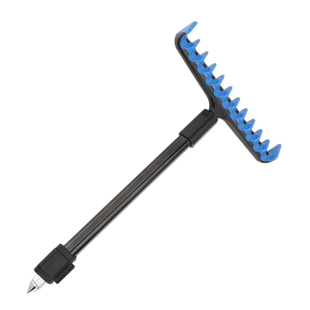 Fishing Rod Holder Blue Support Aluminum Alloy Ground Stake Fish Pole Rack for Outdoor Use