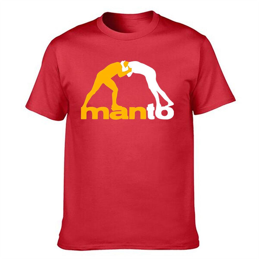 Mens Cotton Tshirt With Graphic Print Casual Crew Neck Short Sleeve Tee For Daily Wear Workout Street Style