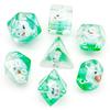 Cusdie Cute Animals DnD Dice Resin D4 D6 D8 D10 D% D12 D20 Polyhedral Dice Set for D&D Pathfinder Role Playing Table Board Games