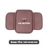 Car Armrest Box Cushion Protection Mat Storage Pocket Accessories For KIA Carnival Niro EV9 K8 Forte Cerato Sportage Ray EV gbnkr30