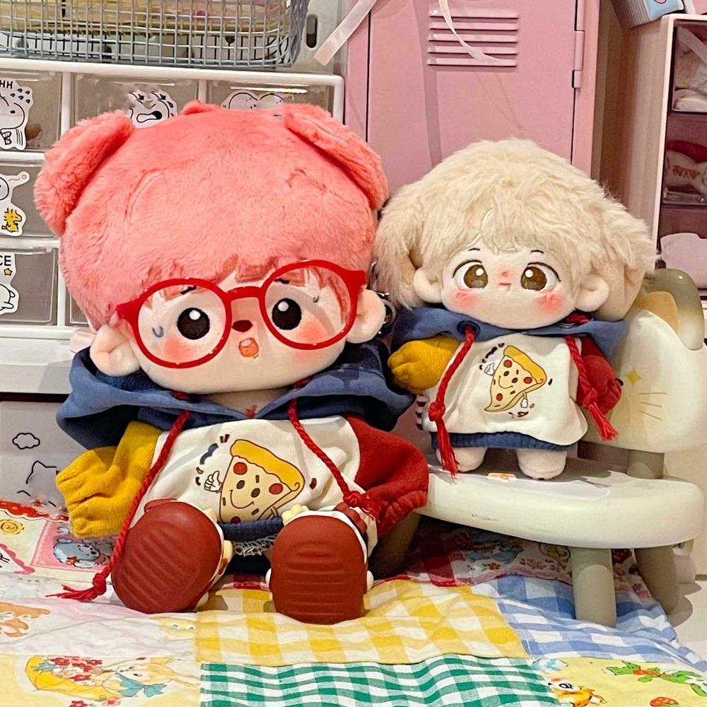 Colorful Hoodie 10cm Cotton Doll's Clothes Sport Set Plush Doll Clothes  Doll Accessories