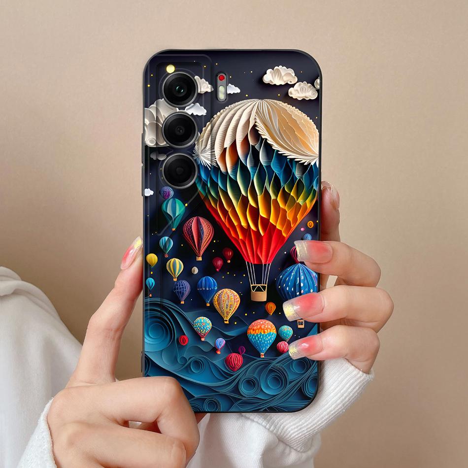 For Tecno Camon 40 Pro Phone Case Cute Animals Soft Back Cover Liquid Silicone Phone Shell For Camon40 Pro 4G 5G Anti Drop Funda