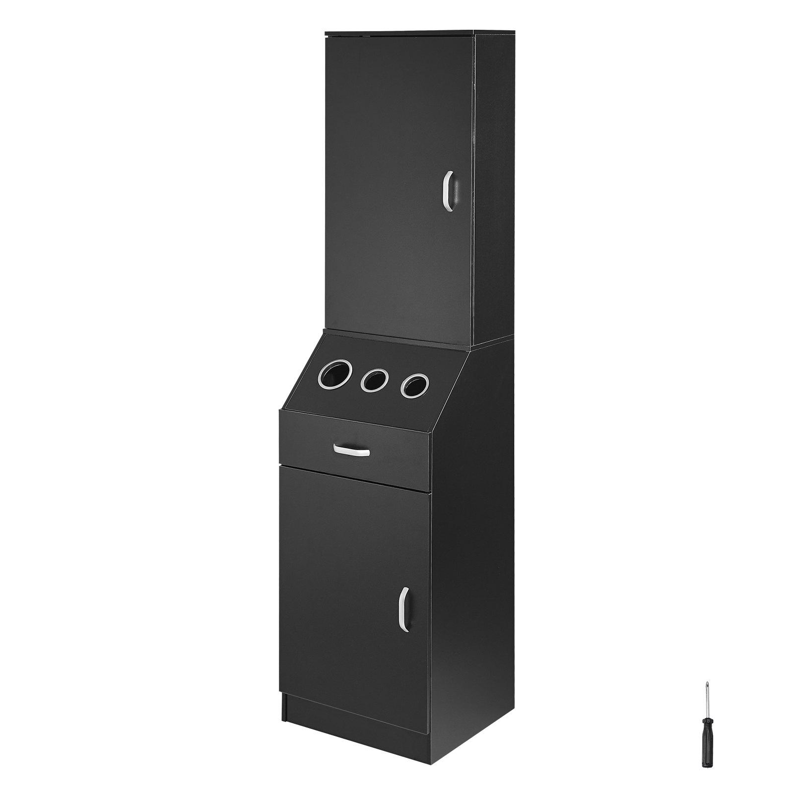 VEVOR Salon Storage Cabinet, Barber Salon