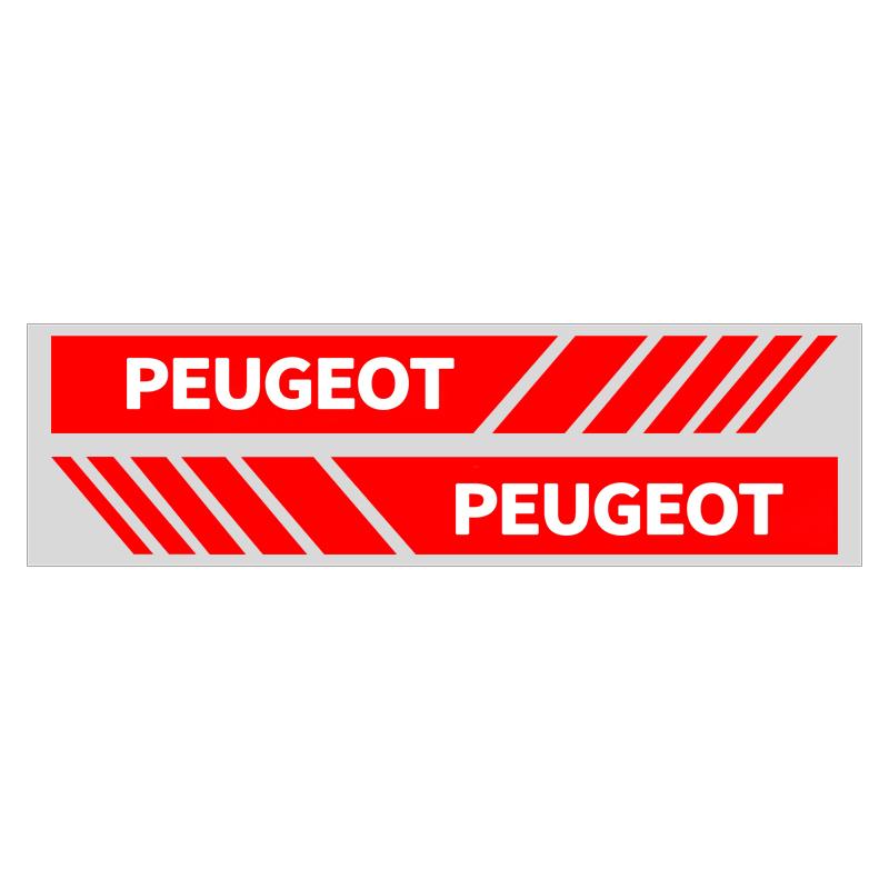 Car Rearview Mirror Side Decal Sticker Body Mod Parts For Peugeot 208 2008 308 3008 408 508 5008 4008 206 307 RCZ Expert Partner