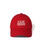 CGP Square Logo Ball Cap - Red