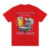 Alcoholics Dont Run in My Family Funny Meme T Shirt Mens Hip Hop Retro Dark Humor Tshirt Women Harajuku Y2k Oversized Tshirts