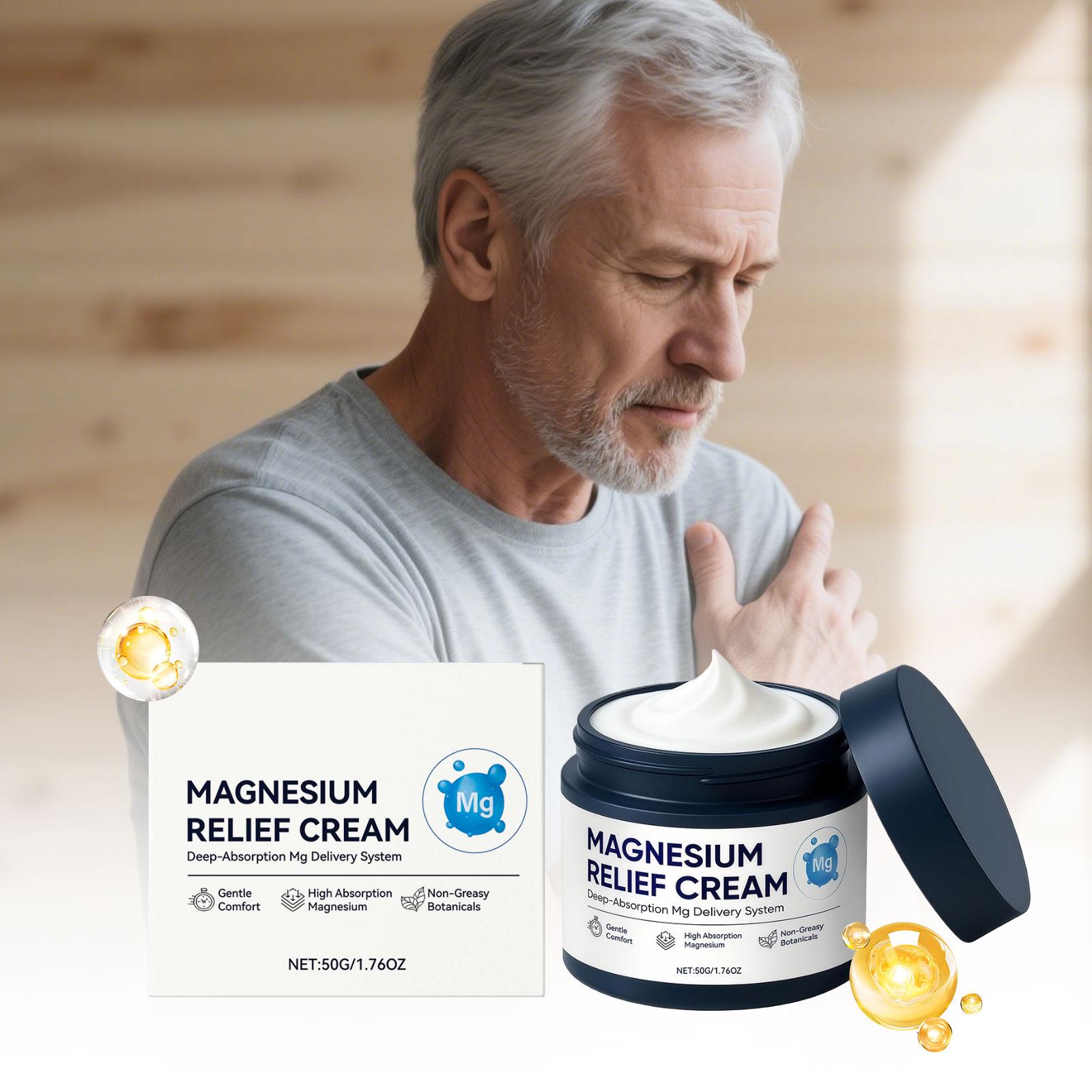 Магниевый крем для суставов Мягкий увлажняющий Портативный Автомобиль One Size