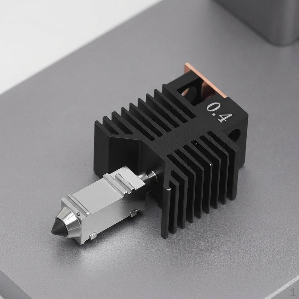 Комплект для замены головки: Нагревательный блок и аксессуары для 0.2mm