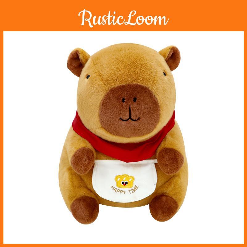 Toy Capybara Plush With French Fries Pp Cotton Stuffed Animal Gift Kids For