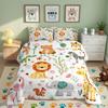 Feelyou Boys Race Car Twin Size Bedding Set Kids Racing Car Comforter Extreme Sports Comforter Set for Teens Cool Car Comforter Car Room Dec