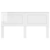 Headboard Glossy White 100 cm Particleboard