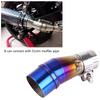 Motorcycle Full Exhaust System Middle Pipe Link Connect for Kawasaki Ninja 300 Z250 Z300 13 16