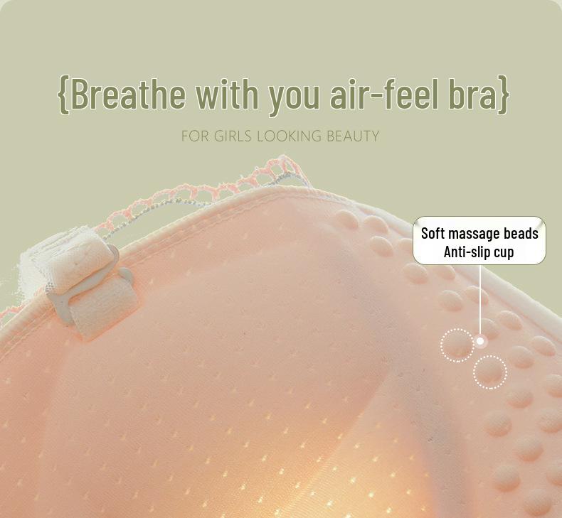 Small Bust Lace Push-Up Bra Set - Wire-Free, Adjustable, Seamless