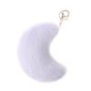 Pink Color Soft Pillow Moon Pattern Star Keychain New Stuffed Pillow  for Birthday