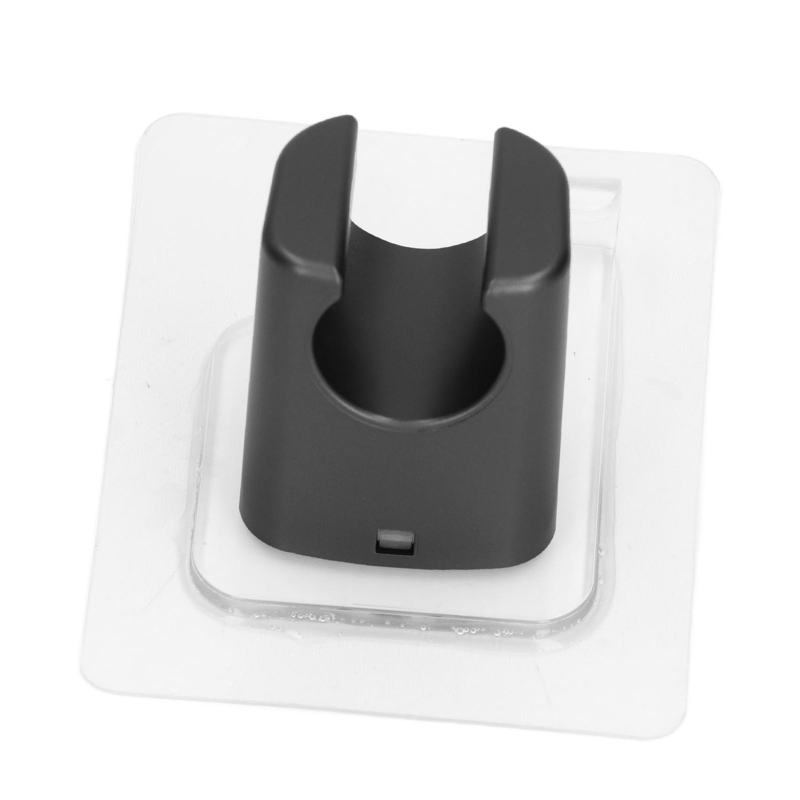 

Shower Head Holder Bracket Strong Adhesive Waterproof Punch Free ABS for Bathroom
