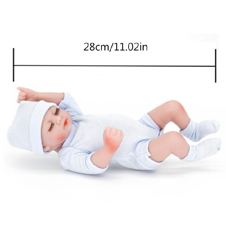 Realistic Baby Doll with Moving Arm & Leg Silicone Body Girl Doll Christmas Gift