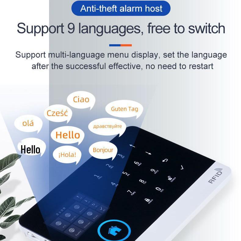 Tuya Smart WiFi 2G Σύστημα Συναγερμού Σπιτιού Αντικλεπτικό