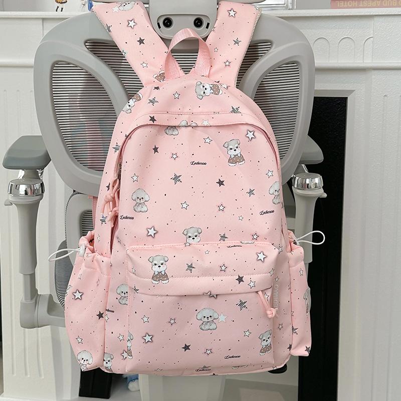 Schoolbag female ins wind Japanese new high value fresh and sweet junior high school lightweight travel large capacity backpack