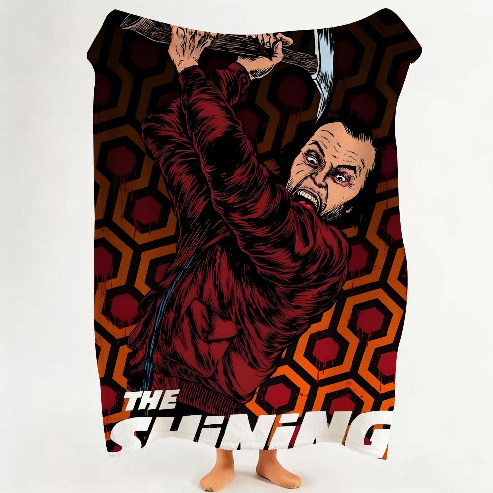 Movie T The S Shining Flannel Blanket Suitable for Sofa Living Room Bedroom