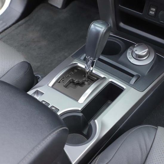 For 4Runner 2010-23 Matte Black Console Gear Shift Transmission Bezel Cover Trim