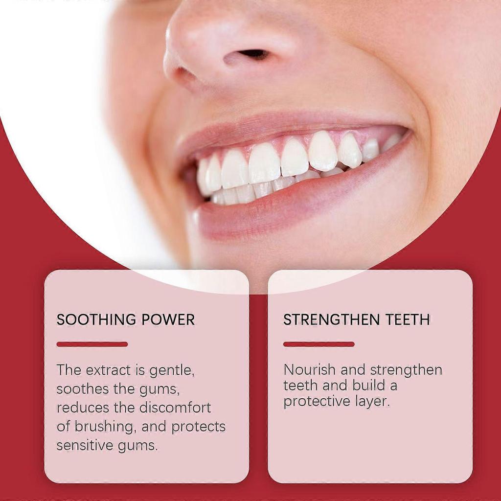 Probiotic toothpaste cleans odor and dirt, protects teeth, cleans teeth, protects teeth, a