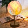 3D Moon Night Light with 25 Lighting Modes Moon Sleeping Light Minimalism Rechargeable Gifts for Women Men