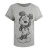 Dámské/Dámské plaché tričko Mickey Mouse Heather