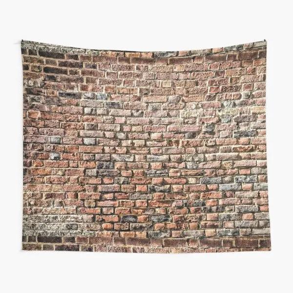 Brick Wall Tapestry Worn Out Brick Wall Design Vintage Architecture Pattern Tapestry Wall Hanging Home Living Room Dorm Decor