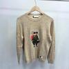 Women's High-Quality Wool Cashmere Teddy Bear Sweater, Autumn/Winter 2025