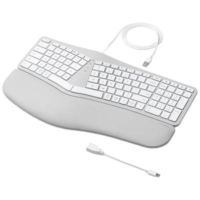 Shanye Ergonomic Wired Membrane Keyboard