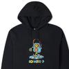 Men's Converse Cartoon Logo Printing Dark Black 10022917-A01