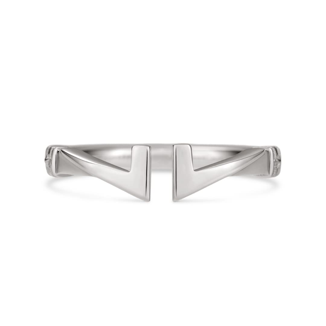 

U-Treasure Golden Kamuy Motif Ring (Koito Otonoshin) Silver Unisex Men s and Women s Accessory Jewelry Birthday Anniversary Gift (Size 13)