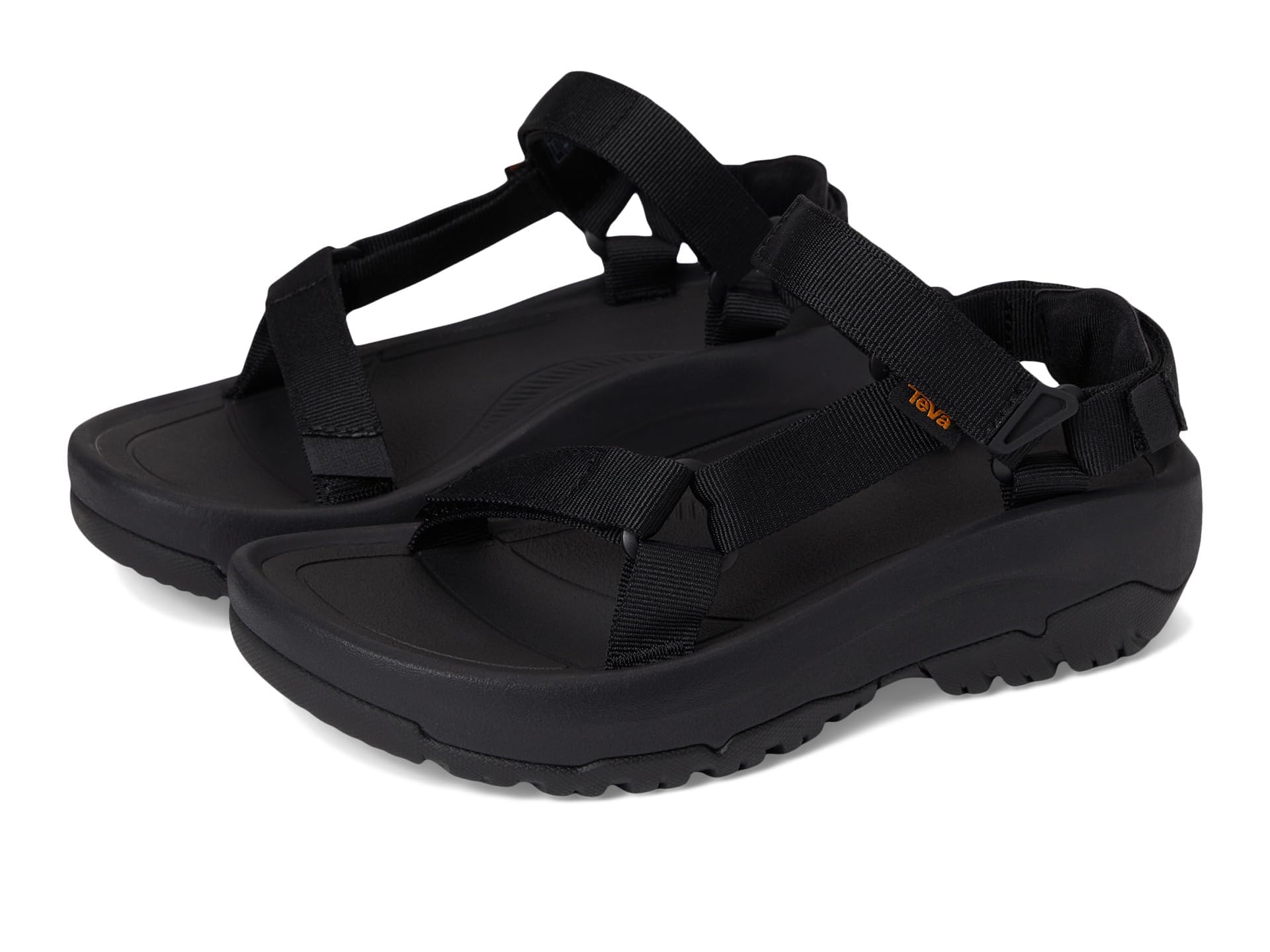 

Сандалии женские Teva W HURRICANE XLT 2 AMPSOLE Sports Thick 1131270 черного цвета, подошва, BLK, чёрный