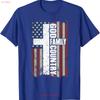 Us American Flag God Family Country Faith T Shirt Vintage Stylish Homme Unisex Streetwear Versatile Slightly