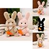 Adorable Plush Bunny Stuffed Animal Toy Ultra Soft Cuddly Rabbit Pillow Gift