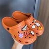 Hole shoes women's non-slip year new lazy beach bag head semi-cool slippers women's summer wear
