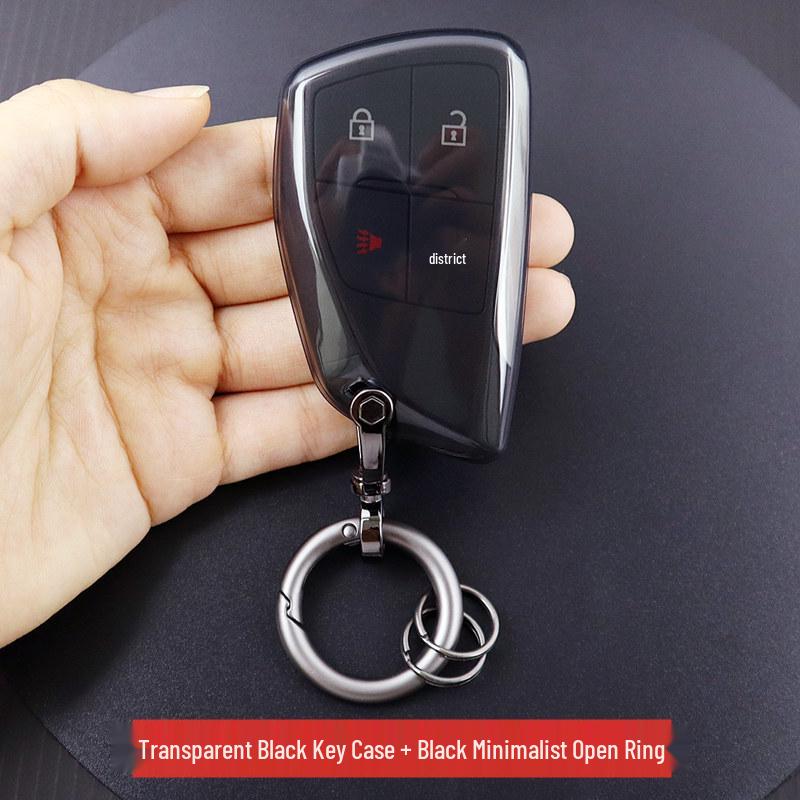 Transparent Ultra-Thin Key Cover for 2025 Buick Envision, Aveo, and Lacrosse