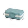 Toilet Drain Soap Box with Lid Creative Travel Portable Travel Soap Tray Bathroom Wash Face Soap Box