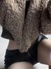 Black Low-Waist PU Leather Ultra-Shorts for Women - Summer 2026 Arrival