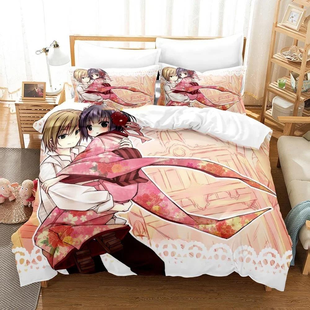 

Classic Elegant Single Twin Full Queen King 3D Anime Croisée In A Foreign Labyrinth Size Bed Adult Kid Bedroom Duvetcover Sets Quilt Comforter (quilt)-EU Single(135*200cm)3pcs