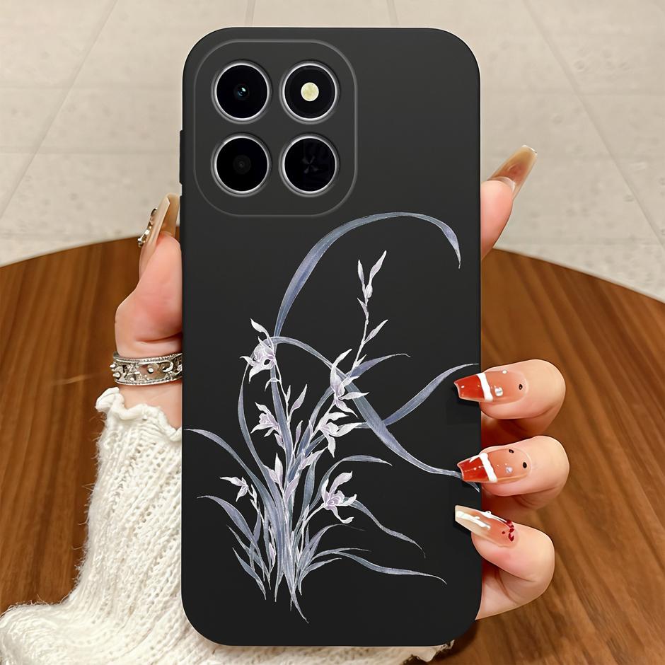 For Honor X6C X6B X6D X7D X7C Case Brilliant Flower Vintage Dyeing Anti-drop Simplicity Matte Shell For HonorX6C honorx7d Bumper