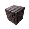 New Optical Illusion Wall Art Big Size 50cm*50cm/19.69in*19.69in3D Corner Wall Decal – Impossible Corners Inspired Peel