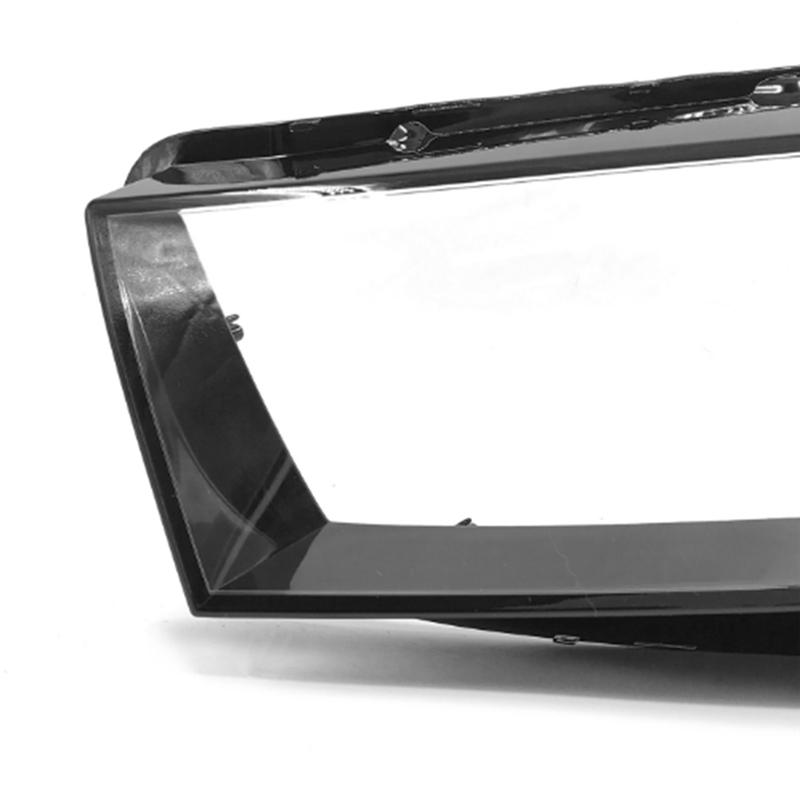 Car Headlight Shell Lamp Shade Transparent Lens Cover Headlight Cover For Q5 2018- Accessories Left