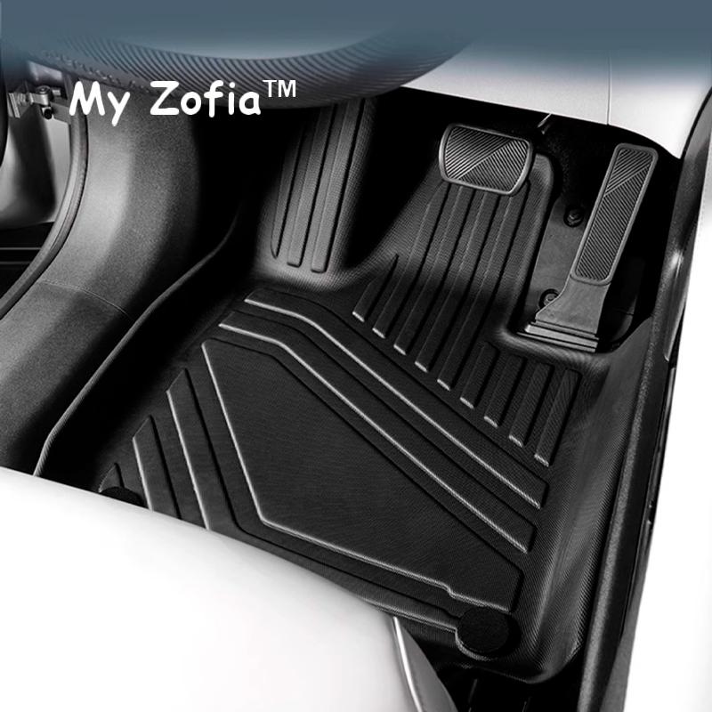 for Xpeng G6 2024 2025 Car Floor Mats Cargo Liner Trunk Pad TPE 3D Xiaopeng Foot Mat Waterproof Odorless Tray Set LHD & RHD