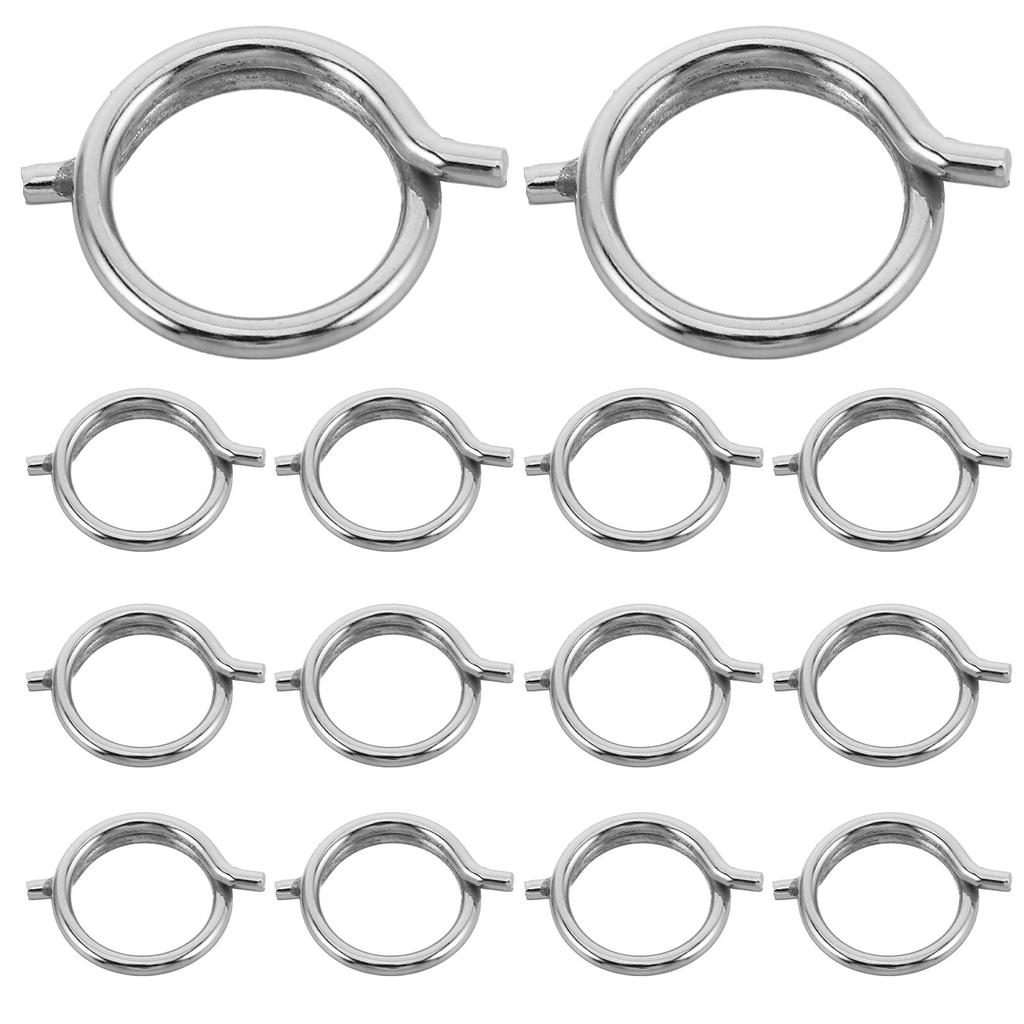15Pcs Kitchen Shears Spring Replacement Poultry Shears Springs Longlasting Metal Springs for Poultry Scissors