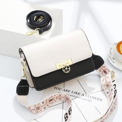 New Trend Sweet Fashion with Small Square Bag High Appearance Level Macaron Large Capacity Single Shoulder Crossbody Bag