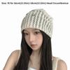 Lace Flower Stacked Hat Thin Soft Pullover Hat Creative Cap  Spring Summer